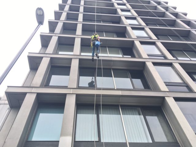 Matt window cleaning