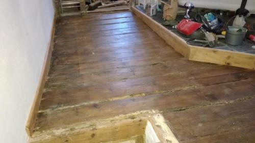 Heritage floor board renovation